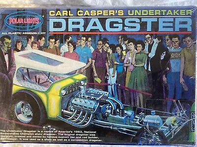 Polar Lights 996 Carl Casper UNDERTAKER DRAGSTER Show Rod Plastic Model Kit 1/25 • $29.89