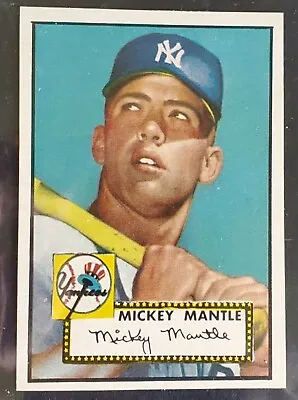 1952 Topps Complete Master Set Mickey Mantle Rc 493 Total Cards Centered Ex/mt • $729000