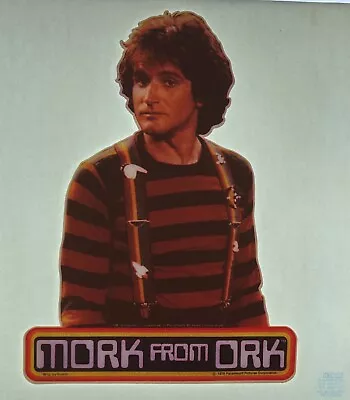 Vintage 1978 Mork From Ork Mork And Mindy TV Iron On Transfer Robin Williams • $8.50