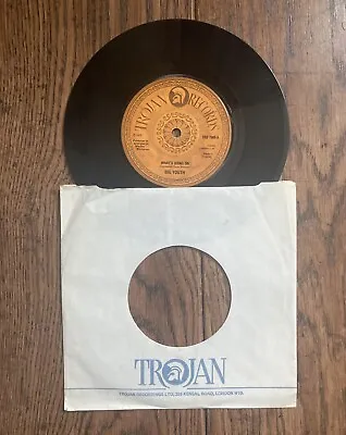 £14.95 • Buy Big Youth What’s Going On 7” Single Vinyl Record 1976 Trojan TRO7988