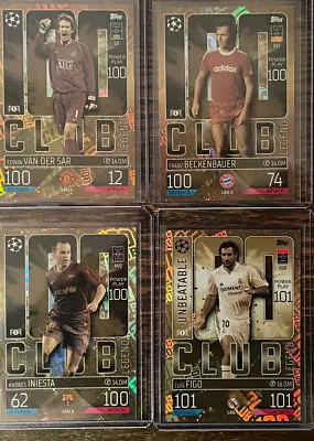 £4.95 • Buy Topps Match Attax Extra 2022 2023 Subsets Hat Trick Hero 100 Club Legends