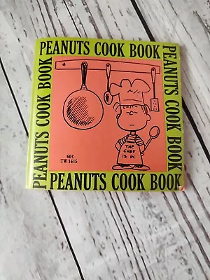 Vtg Peanuts Cook Book Charles M. Schultz January 1970 3rd Printing Soft Cover • $10