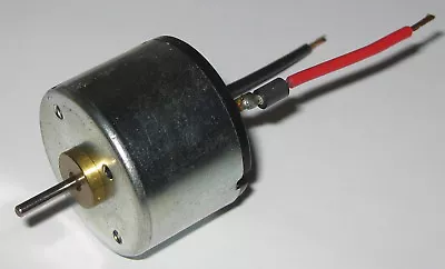 12 V DC Electric Low Current Motor With Capacitor - 3000 RPM - 10 MA - 2mm Shaft • $7.95