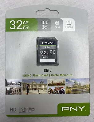 PNY 32GB Elite SDHC Flash Card Video Camera • $8.95