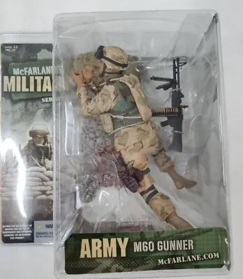 McFarlane's Military Desert Series 3 Action Figure - Army M60 Gunner • $59.99