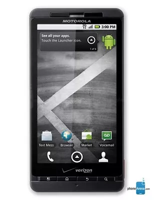 Motorola Milestone X - 8GB - Black (Cellcom) Smartphone - No Battery/ No Back • $15.88