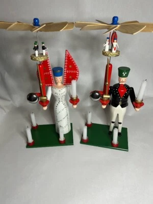 $275 • Buy Vintage German Bell Angel And Miner With Pyramid Propeller