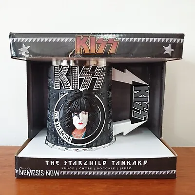 KISS Paul Stanley The Starchild Glam Range Collectable Nemesis Now Tankard • £34.99