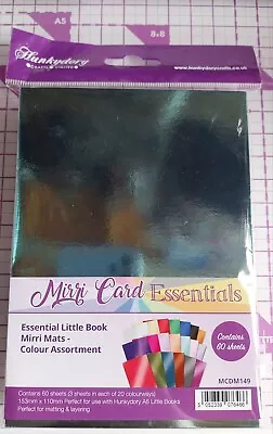 Mirri Card Essentials.  60 Sheets A6.  20 Colours.  Three Sheets Of Each Colour. • £7.99
