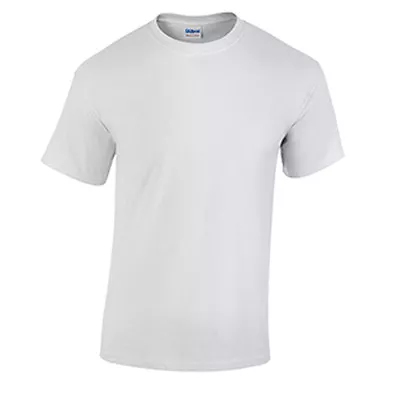 White WHOLESALE Blank Men's T Shirt Casual Work Mens Gildan Tee • $1.98