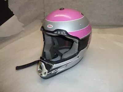 Bell Helmet SC-X Snell M2005 DOT Motocross Motorcycle Helmet Size S PINK • $29.99