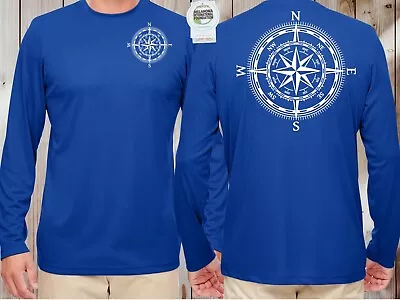 Microfiber Fishing Shirt Long Sleeve Performance Dry Fit Wicking UPF50+ SunShirt • $19.95