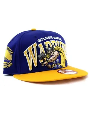 New Era Marvel Thor NBA Golden State Warriors 9fifty Snapback Hat Adjustable • $31.45