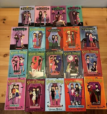 My Sister The Vampire Series Lot Of 18 By Sienna Mercer Scholastic Paperbacks • $9.99