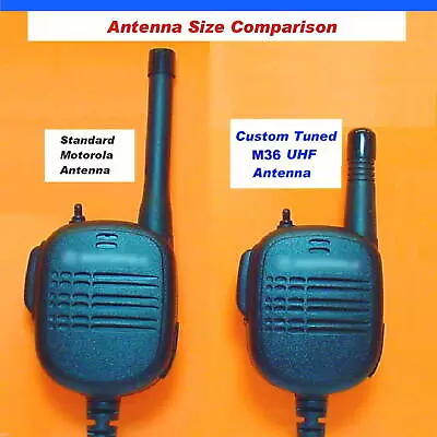 M36 Stubby UHF 440 700 800 900 PSM Antenna For Motorola RMN5074 XTS3000 XTS3500 • $31.69