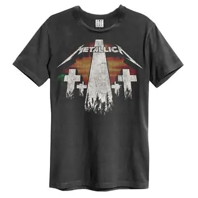 Metallica Master Of Puppets T-Shirt Cotton Unisex Top By Amplified • £22.95