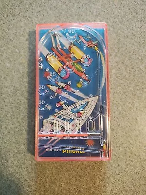 Vintage 1976 Bluebox Mini Mate Handheld Pinball Game Space Background • $15.99