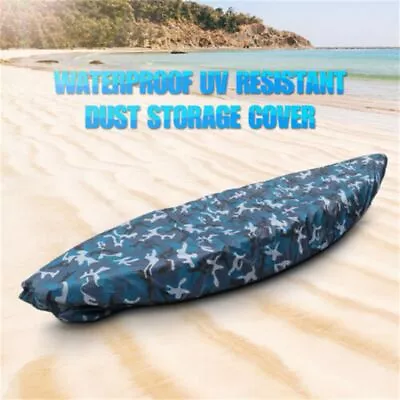 Boat Cover Kayak Storage Cover Kayaking Accessories Solar Resistant Dust Cover • $30.33
