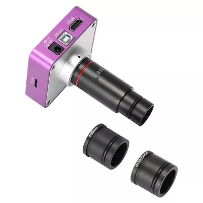 USB Electronic Industrial Microscope Camera 0.5X Eyepiece Lens 4K 51MP / New • $188.72
