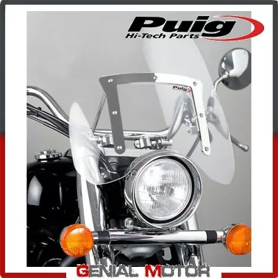 Puig Windshield Transparent 0854w Kawasaki Vn 1600 Mean Streak 2004 / 2008 • $124.43