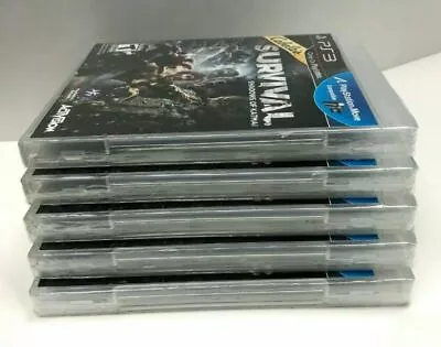 5 X NEW GENUINE PS3 GAME Replacement Case CLEAR PlayStation OEM Sony Blu-ray DVD • $23.70