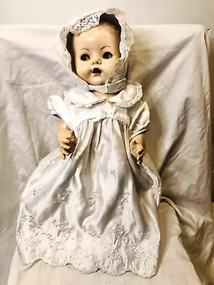 Pedigree England Walking Doll 20  52cm Eyes Move VINTAGE 1950s • $220