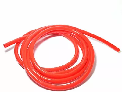 5ft Universal 5mm 3/16  Vacuum Air Silicone Hose Line Tube 3mm Thickness RED • $8.99