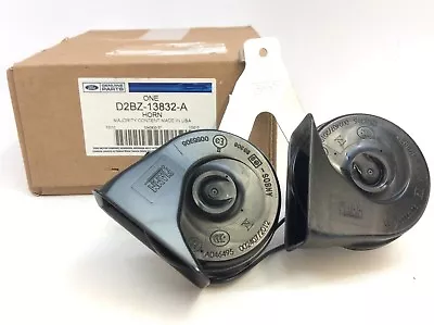 2014-2017 Ford Fiesta Dual High Low Note Electric Horn With Bracket New OEM • $63.63