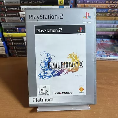 Final Fantasy X Sony PlayStation 2 PS2 PAL Complete Game With Manual Platinum • $22