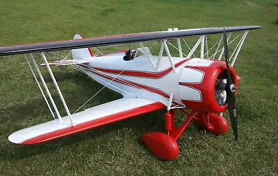 Waco Taperwing HUGE 91  WS RC Airplane Laser Cut Balsa Ply & Short Kit W/ Plans • $357.49