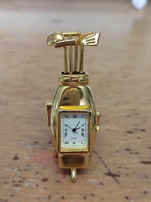 4 Inchesminiature Clockgolf Bagquartz • $24.66