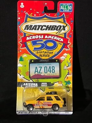 Mattel Matchbox Across America 50th Birthday Cars - Arizona - Isuzu Rodeo • $3.50