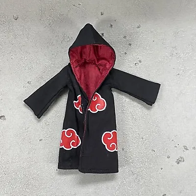 $23.99 • Buy PB-R-SAS: 1/12 Akatsuki Fabric Robe With Hood For Bandai SHF Sasuke Uchiha
