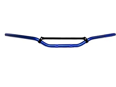 NEW MOTOCROSS 7/8  22mm MX HANDLE BARS ALUMINIUM MEDIUM BRACED BAR BLUE • $24.60