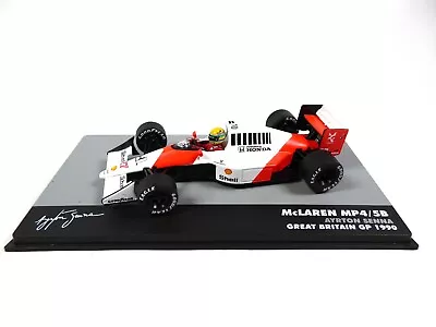Formula 1 McLaren MP4/5B Ayrton Senna World Champion 1990 GP GB - 1:43 CAR 712 • $29.90