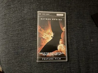 $7 • Buy Batman Begins (Sony PSP UMD) Case Only - NO DISC