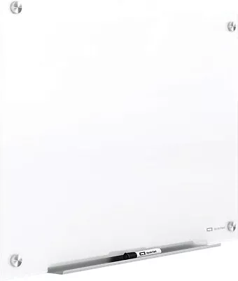 Quartet Magnetic Glass Dry Erase White Board 4' X 3' Whiteboard (G24836W) • $100