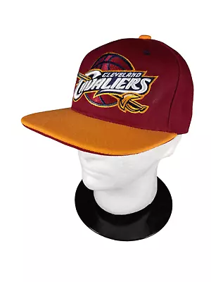 Cleveland Cavaliers NBA Basketball Strapback Hat Cap Mitchell & Ness Hardwood • $13.45