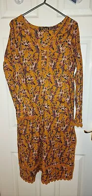 Ladies Mustard 2-piece Pakistani Suit By Liya - Size Large • £14.50