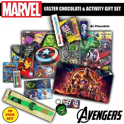 Easter Marvel Avengers Chocolate & Activity Play Pack – Superhero Fun Unwrapped! • £11.99