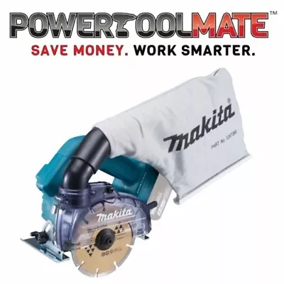 Makita DCC500Z 18V 125mm LXT Brushless Disc Cutter Bare Unit Dry Diamond Cutting • £199.99