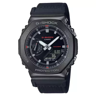 Casio G-shock Gm-2100cb-1a Fabric Band Steel Bezel  Casioak  A/d Watch • $195.50