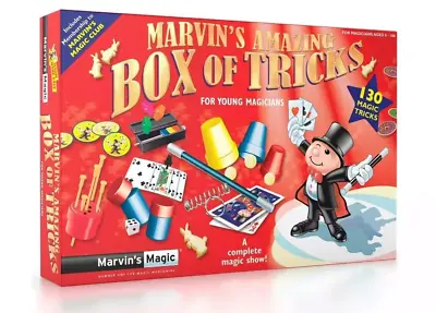 Marvin's Amazing Magic Tricks For Children 130 Magic Tricks Made Easy New In Box • £14.99