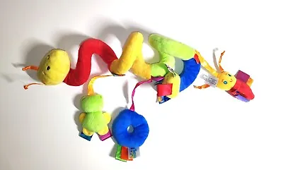 Tagies Baby Activity Spiral Hanging Toy Pushchair Pram Stroller Car Seat Cot • £3.99