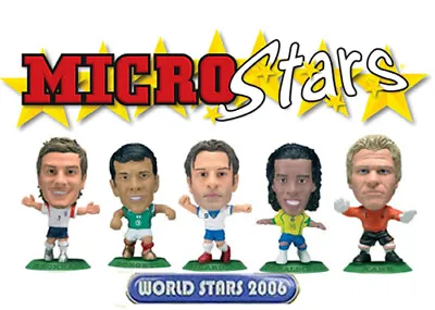 Corinthian Microstars Series 13 World Stars 2006 World Cup Choose Your Figures • £8.95