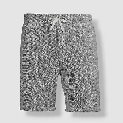 $225 Vince Men's Gray Loose Knit Pull-On Shorts Size M • $72.38