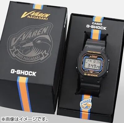 Casio G Shock DW-5600VT  V-Varen Nagasaki Joan Football Team Collaboration Japan • $134.99