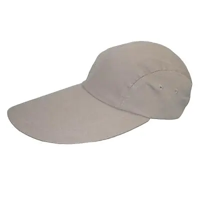 New CTM Cotton Long 5 Inch Bill Visor Baseball Cap • $19.94