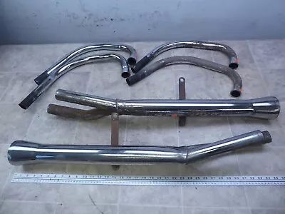 $220 • Buy 1977 Honda CB750K H1511-1) Exhaust Headers Mufflers Pipes Set 
