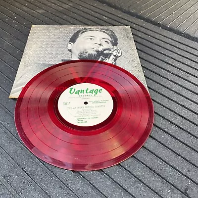 1954 Anthony Ortega Quartet Cool Jazz 331/3RPM Vantage Red Vinyl VLP2  LP • $72